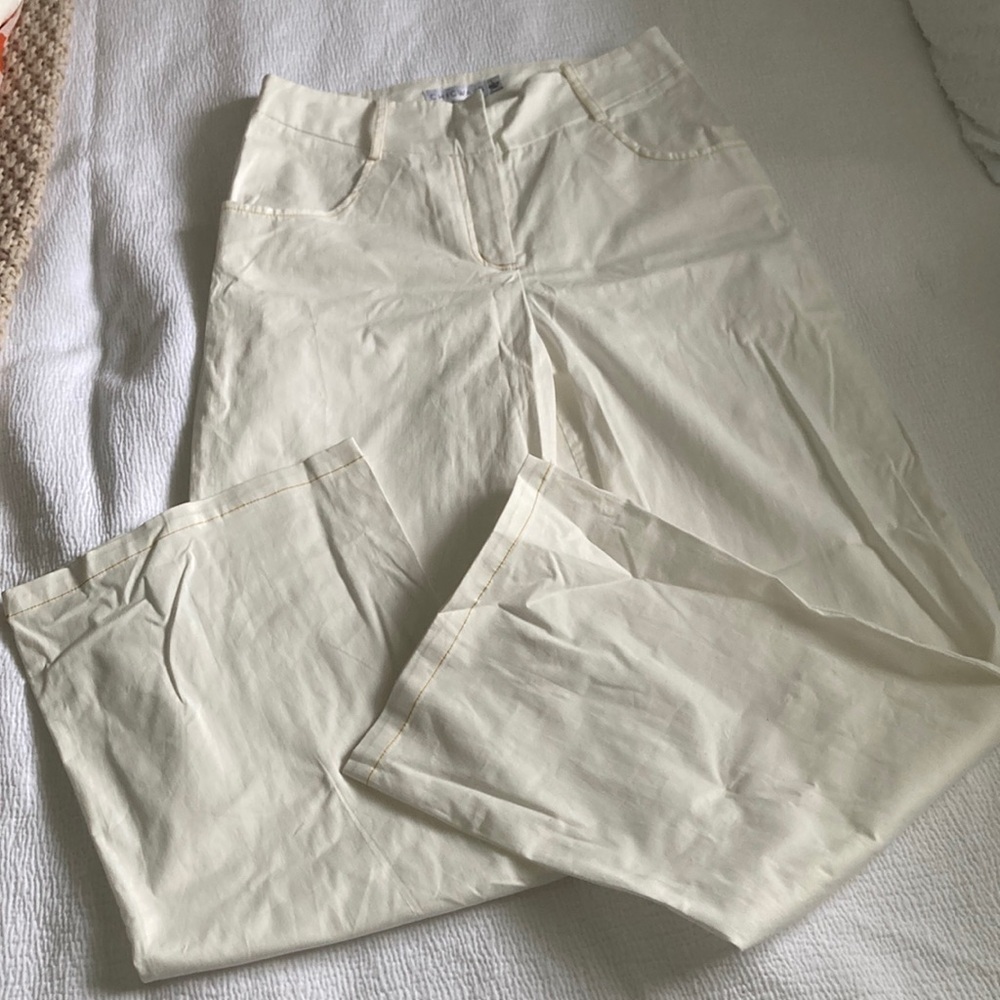 Cream Pants